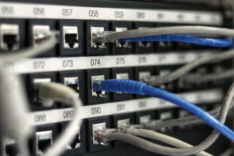 BanaHosting data center server racks
